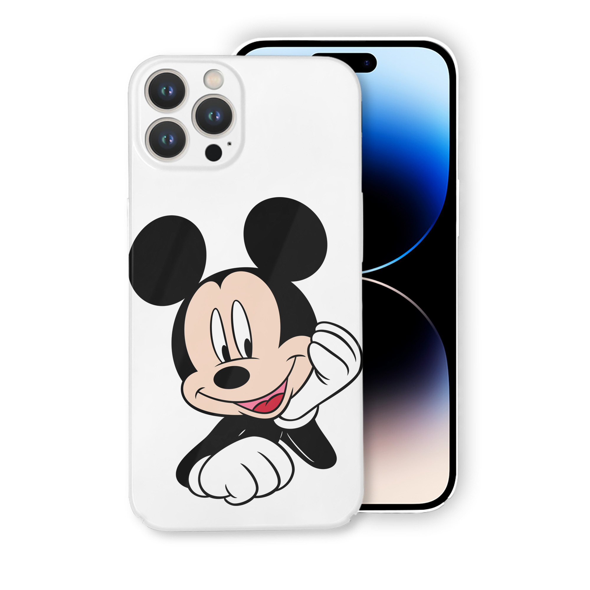（画像用） ミッキーマウス Mickey Mouse 【iPhone 14シリーズ対応】ハードケース